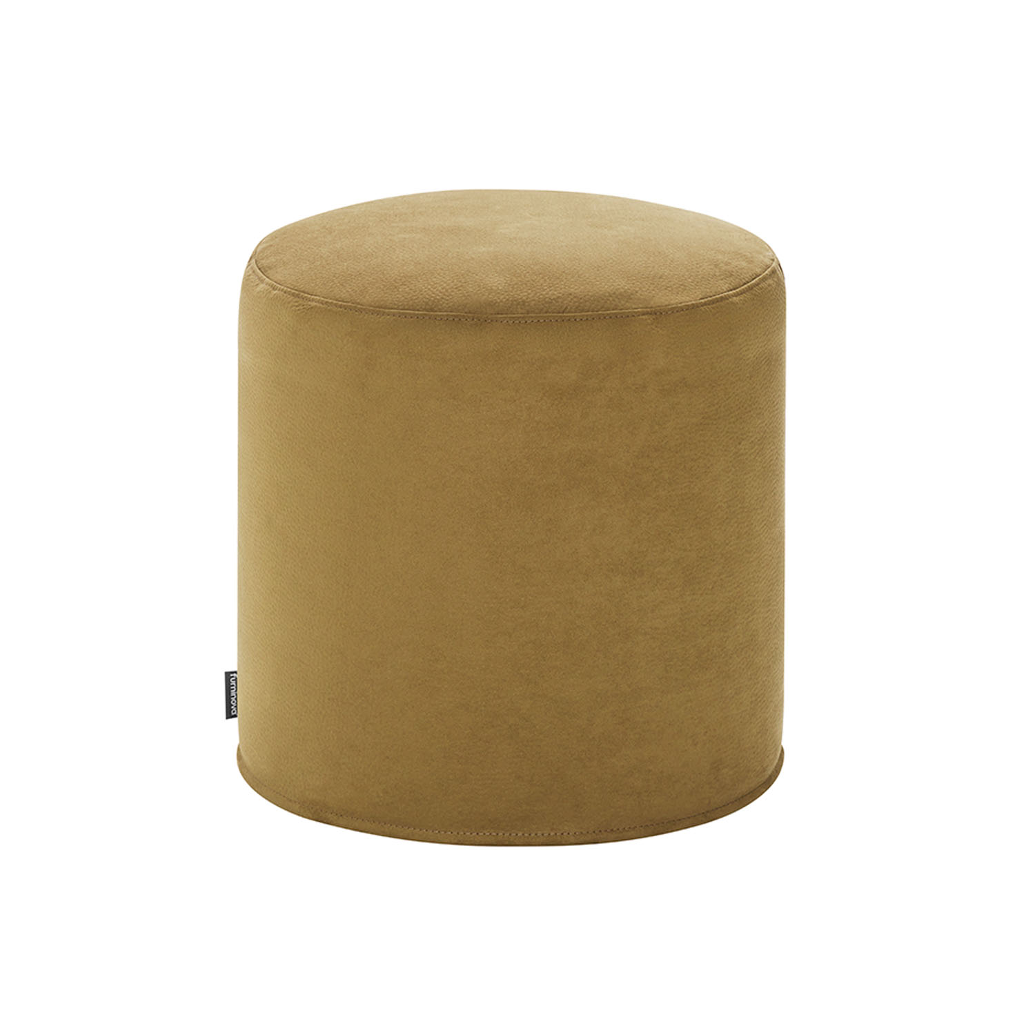 pouf Bonbon tissu vert